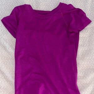 lululemon bright pink/purple shirt